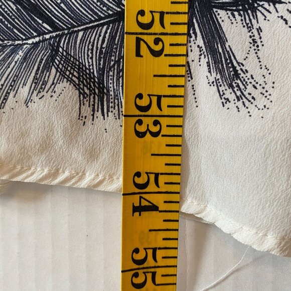 Corey Lynn Calter Womens Cream and Black Print Silk Maxi Dress Size 4 Fairy Y2K - Picture 5 of 8